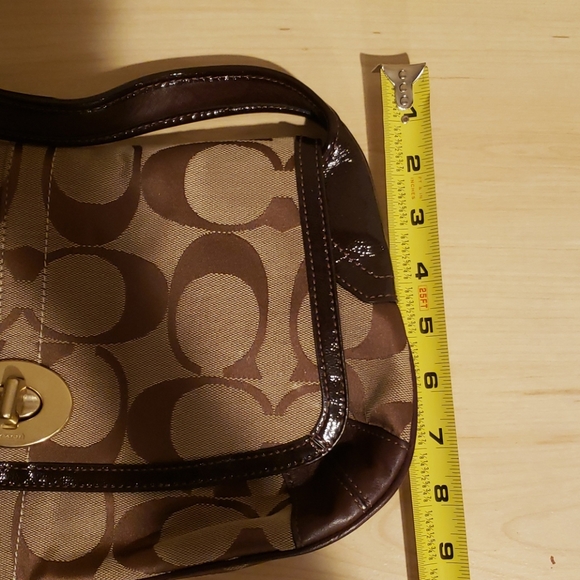 Brown Coach Signature Bag - Picture 6 of 6